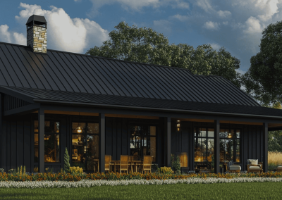 Interior photos of modern Tennessee barndominium homes